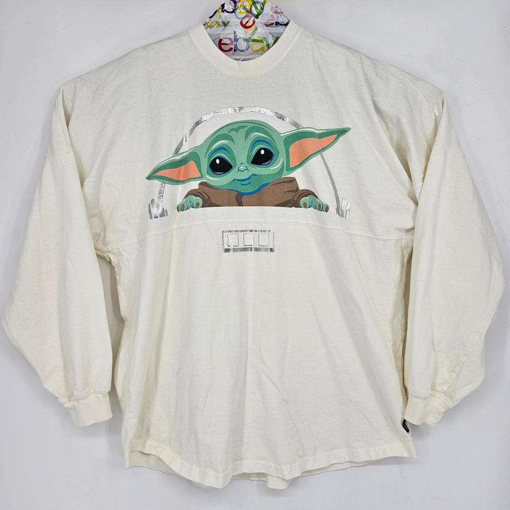 Disney Star Wars Mandalorian‎ Spirit Jersey Shirt Mens XL Bounty Baby Yoda